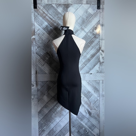 DAVID KOMA NWT
Crystal Lip Embroidered Halter Neck Mini Dress - Picture 10 of 17